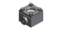 Одностороннее смотровое стекло CC02, DN ½"-1"